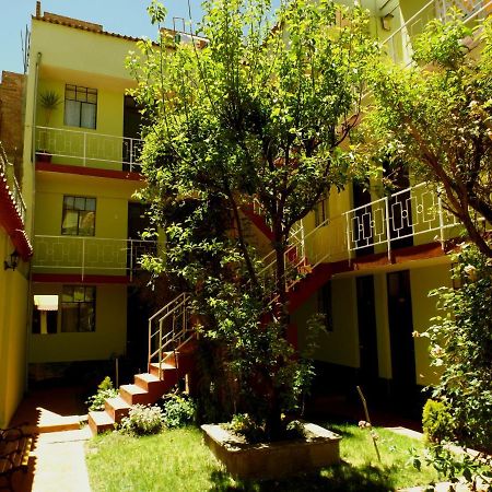 La Casa Del Manzano Hotel Puno Buitenkant foto