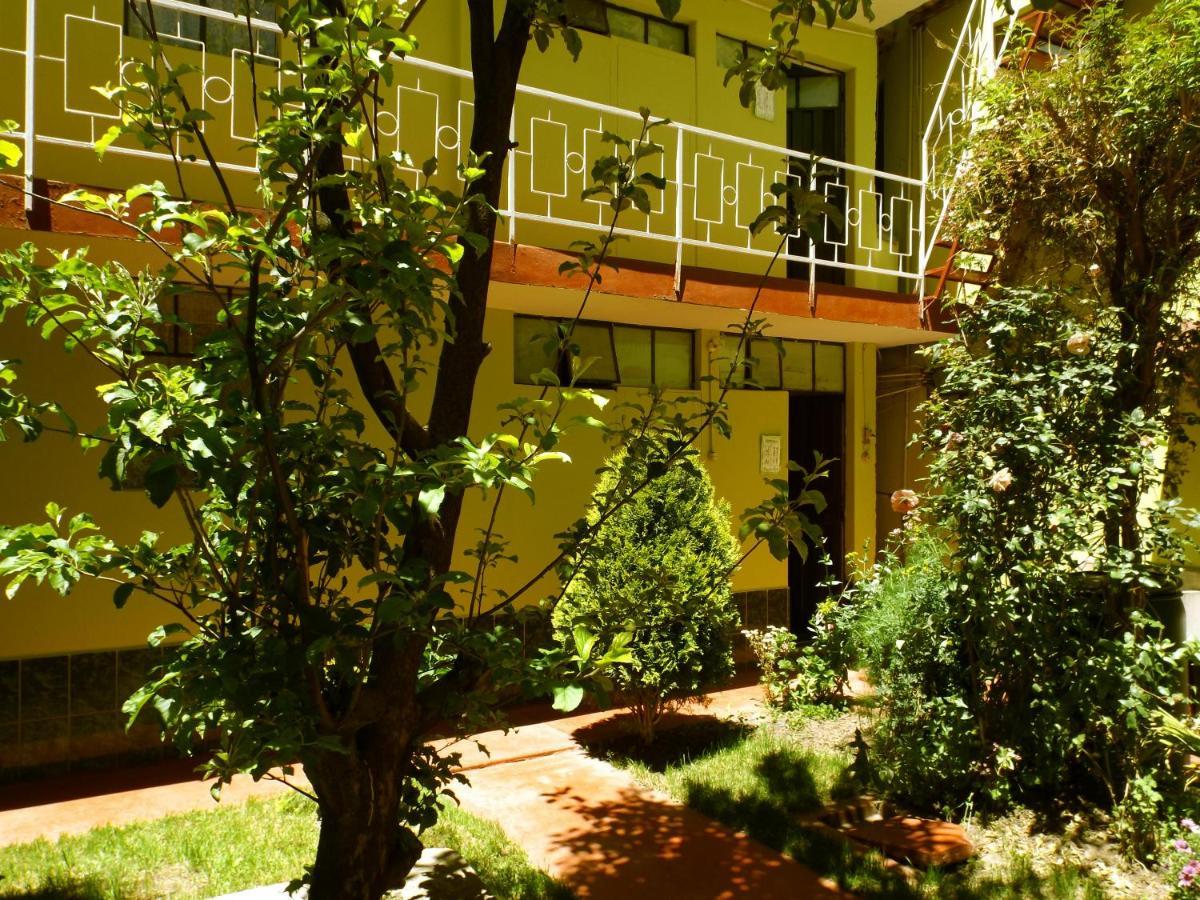 La Casa Del Manzano Hotel Puno Buitenkant foto
